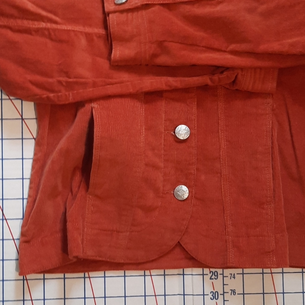Vintage Live a Little Corduroy Jacket - Picture 3 of 7